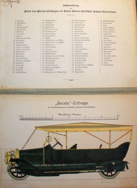 Weller "Die Praxis des modernen Maschinenbaues - Modell Atlas" Vehicletechnic 1911 (4045)